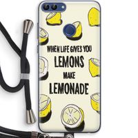 Lemonade: Huawei P Smart (2018) Transparant Hoesje met koord