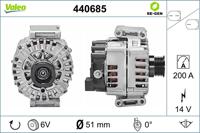 Dynamo / Alternator REMANUFACTURED PREMIUM VALEO, Spanning (Volt)14V, u.a. für Mercedes-Benz