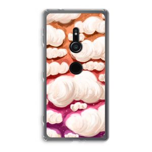Katoen Wolken: Sony Xperia XZ2 Transparant Hoesje