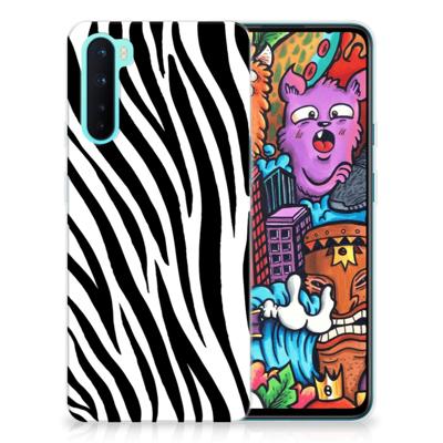 OnePlus Nord | TPU Hoesje | Zebra