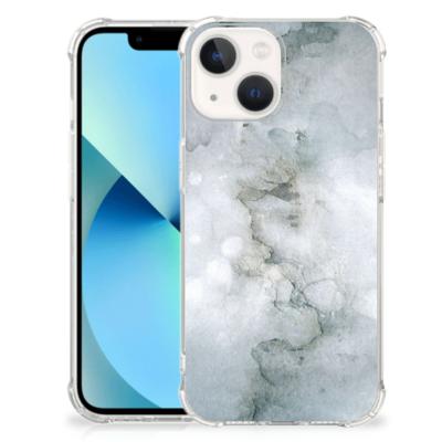 Back Cover iPhone 13 mini Painting Grey Back Cover iPhone 13 mini Painting Grey