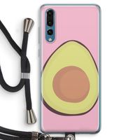 Avocado: Huawei P20 Pro Transparant Hoesje met koord