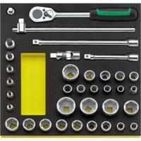 Stahlwille TCS 50/52/30/6 MF 96830354 Dopsleutelset Stahlwille TCS 50/52/30/6 MF 96830354 Dopsleutelset
