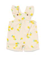 HEMA Babytuinbroek Citroenen Ecru (ecru)