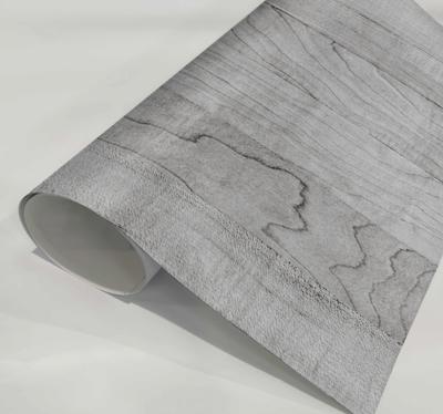 Grijze hout Meubelsticker