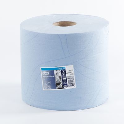 Handdoekrol blue 2l.wiper 340mx24cm