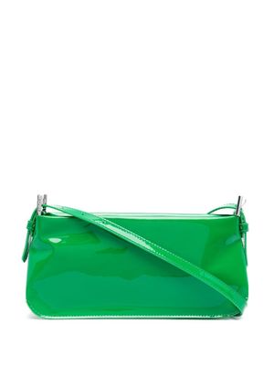 BY FAR sac porté épaule Dulce en cuir verni - Vert