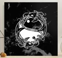 Canvas schilderij Zen Yin yang evenwicht vis Canvas schilderij Zen Yin yang evenwicht vis