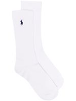 Polo Ralph Lauren chaussettes à motif Polo Pony - Blanc