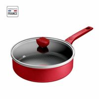 Tefal Sautowy C2893202 hapjespan - 24 cm - glazen deksel - ergonomisch