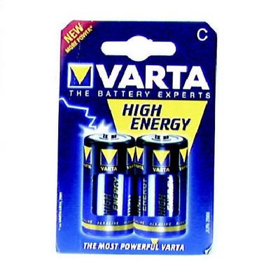 Batt. 2x Alk. Varta C