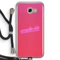 Vice Glow: Samsung Galaxy A5 (2017) Transparant Hoesje met koord