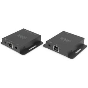 Digitus DS-55519 audio/video extender AV-zender & ontvanger Zwart