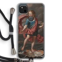 Soap Bubbles: Pixel 4a Transparant Hoesje met koord
