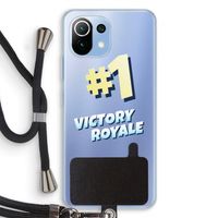 Victory Royale: Xiaomi Mi 11 Lite Transparant Hoesje met koord