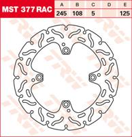 TRW Remschijf, remschijven voor de moto, MST377RAC
