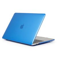 Laptop Crystal stijl PC beschermende case voor MacBook Pro 15 4 inch A1990 (2018) (donkerblauw)