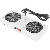 Digitus DN-19 FAN-2-WM-T 19 inch 2 x Ventilator voor patchkast Grijs