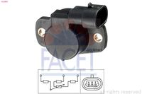 Sensor, smoorkleppenverstelling 105001 Sensor, smoorkleppenverstelling 105001