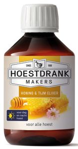 Hoestdrankmakers Honing & Tijm Elixer