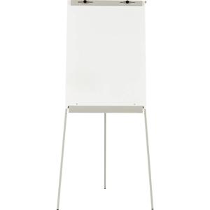 Rocada Flipchart 610V19 (b x h) 1800 mm x 850 mm Wit (RAL 9003), Staal Afwisbaar, Beschrijfbaar, In hoogte verstelbaar, Incl. opbergbakje, Magneetband R610102