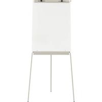 Rocada Flipchart 610V19 (b x h) 1800 mm x 850 mm Wit (RAL 9003), Staal Afwisbaar, Beschrijfbaar, In hoogte verstelbaar, Incl. opbergbakje, Magneetband R610102 - thumbnail