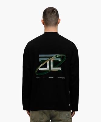 Jorcustom Poetry In Motion Longsleeve T-Shirt Heren Zwart - Maat S - Kleur: Zwart | Soccerfanshop