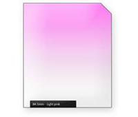 84dot5mm 84.5mm light pink kleurverloopfilter classic - thumbnail