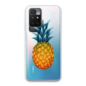 Grote ananas: Xiaomi Redmi 10 Transparant Hoesje