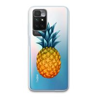 Grote ananas: Xiaomi Redmi 10 Transparant Hoesje