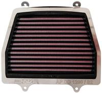 DNA vervangbaar luchtfilter "stage 2-kit". peplac. air filter black