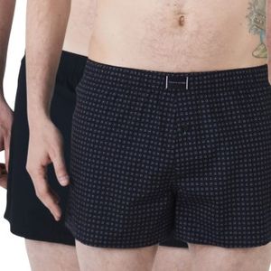 Tommy Hilfiger 2 stuks Organic Cotton Woven Boxer