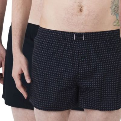 Tommy Hilfiger 2 stuks Organic Cotton Woven Boxer