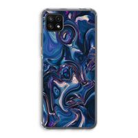 Mirrored Mirage: Samsung Galaxy A22 5G Transparant Hoesje