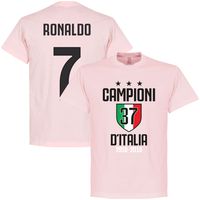 Campioni D'Italia 37 Ronaldo 7 T-Shirt