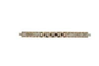 Horlogeband Fossil ES3716 / ES3965 Staal Multicolor 7mm