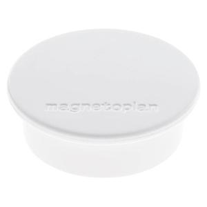 Magnetoplan Magneet Magnet Discofix Color (Ø x h) 40 mm x 13 mm rond Wit 10 stuk(s) 1662000