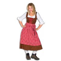 Tiroler jurk voor volwassenen 44 (2XL)  -