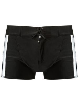 Amir Slama mesh panelled trunks - Noir