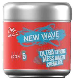 Wella New Wave Ultra Strong Mess Maker Crème Gel