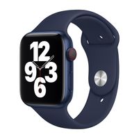 Apple origineel Sport Band Apple Watch 42mm / 44mm / 45mm / 49mm Deep Navy - MYAX2ZM/A - thumbnail