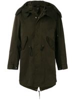 Ten C manteau capuche - Vert