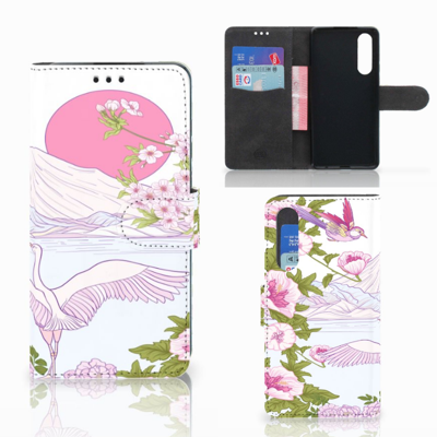 Huawei P30 | Telefoonhoesje | Met pasjeshouder | Bird Standing