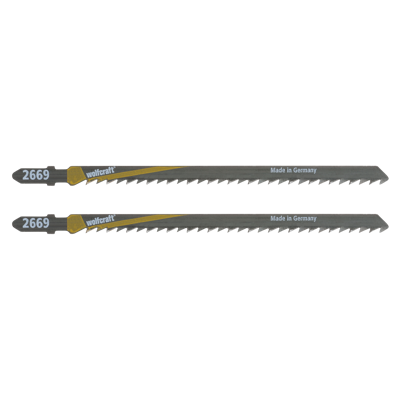 Wolfcraft Sabelzaagbladen | T-schacht | HCS | L120mm | 2 stuks - 2669000