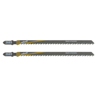 Wolfcraft Sabelzaagbladen | T-schacht | HCS | L120mm | 2 stuks - 2669000
