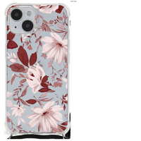 Back Cover iPhone 14 Plus Watercolor Flowers