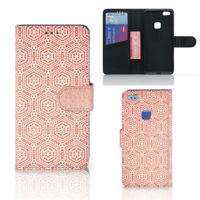 Huawei P10 Lite | Telefoon Hoesje | Pattern Orange