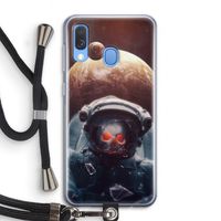 Voyager: Samsung Galaxy A40 Transparant Hoesje met koord
