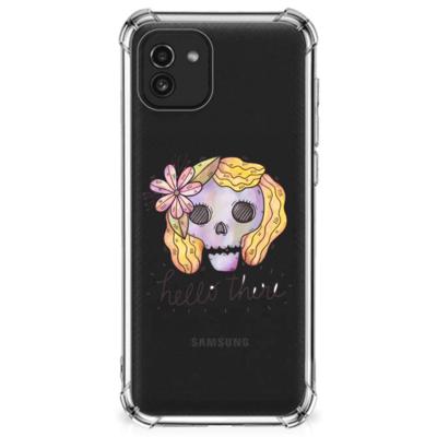 Extreme Case Samsung Galaxy A03 Boho Skull Extreme Case Samsung Galaxy A03 Boho Skull