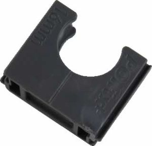 Polfix klembeugel 16mm grijs doos 150 stuks